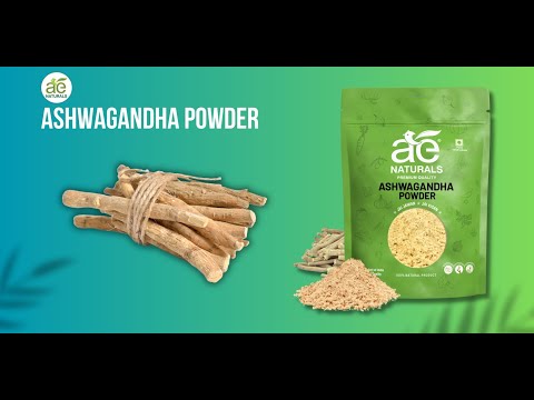 Pure Organic Ashwagandha Powder