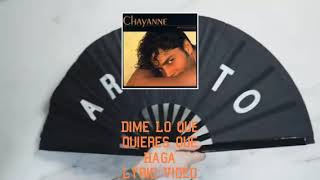 Chayanne - Dime Lo Que Quieres Que Haga (Lyric Video)