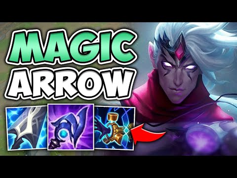 HYBRID VARUS FIRES LONG RANGE ARROWS OF DOOM (HIDDEN OP) - League of Legends