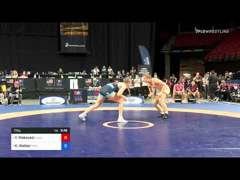 72 Kg Semis - Yelena Makoyed, Cardinal Wrestling Club Vs Kylie Welker, Titan Mercury Wrestling Clu