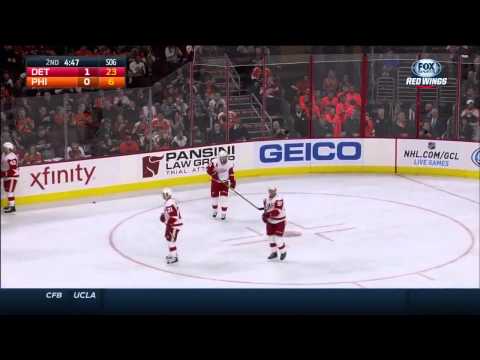 NHL 2014 10 25 Detroit Red Wings vs Philadelphia Flyers