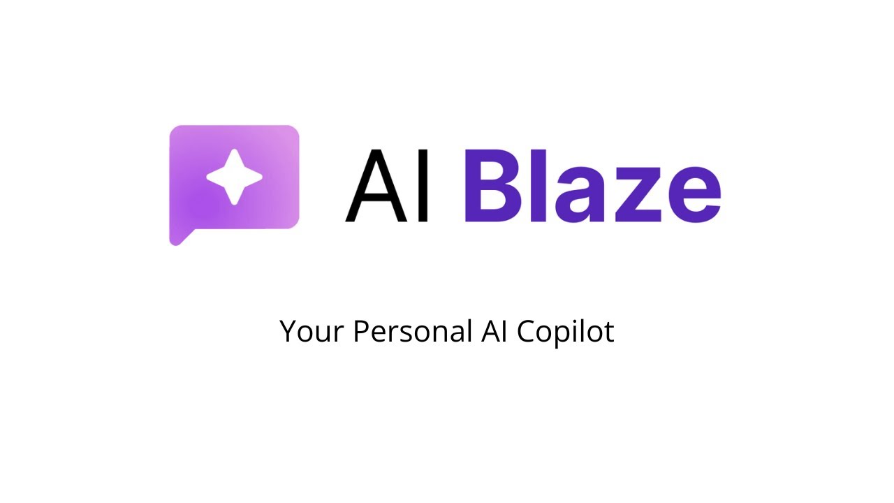 AI Blaze demo video