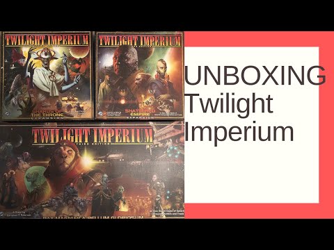 Twilight Imperium 3. Edition - Brettspiel / Unboxing / Deutsch