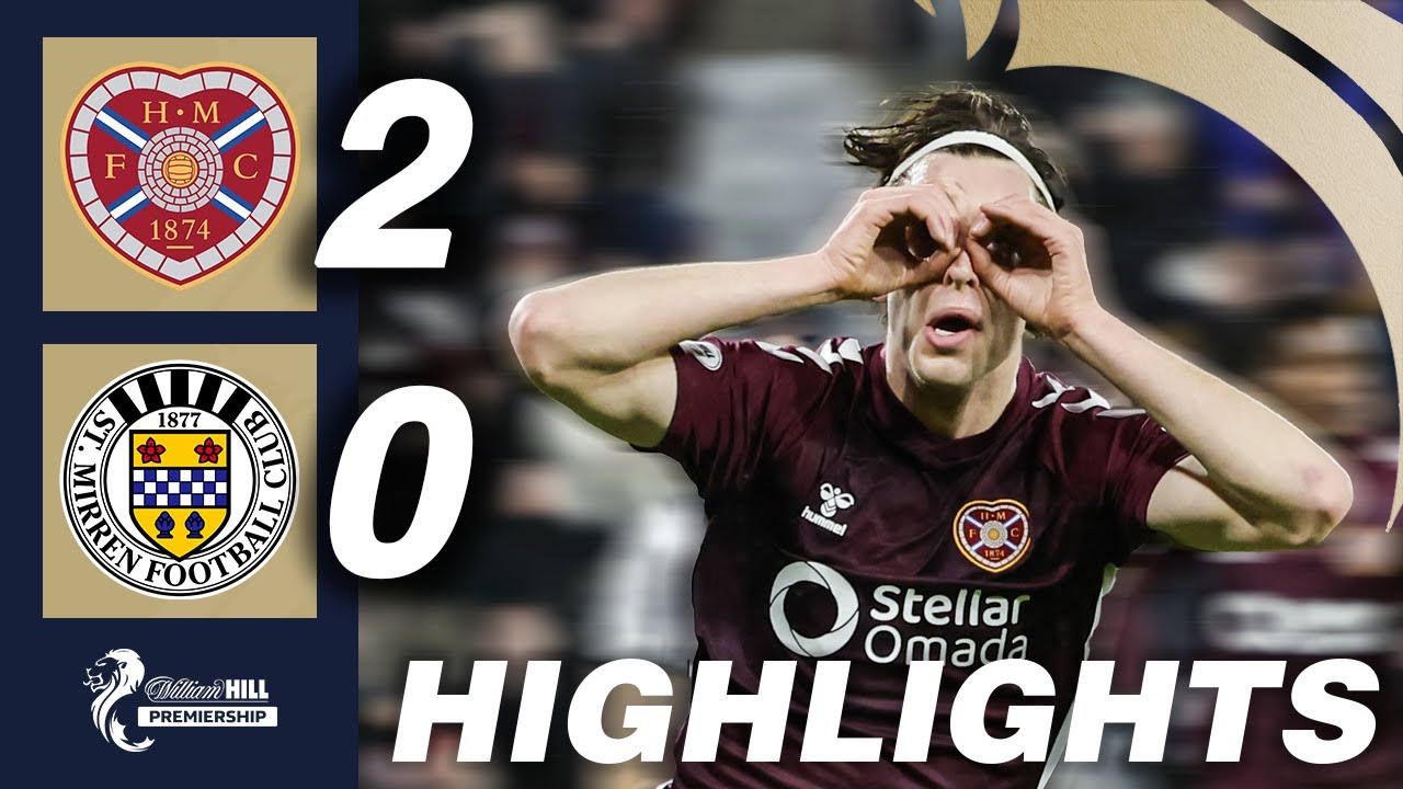 Heart of Midlothian vs St. Mirren Highlights