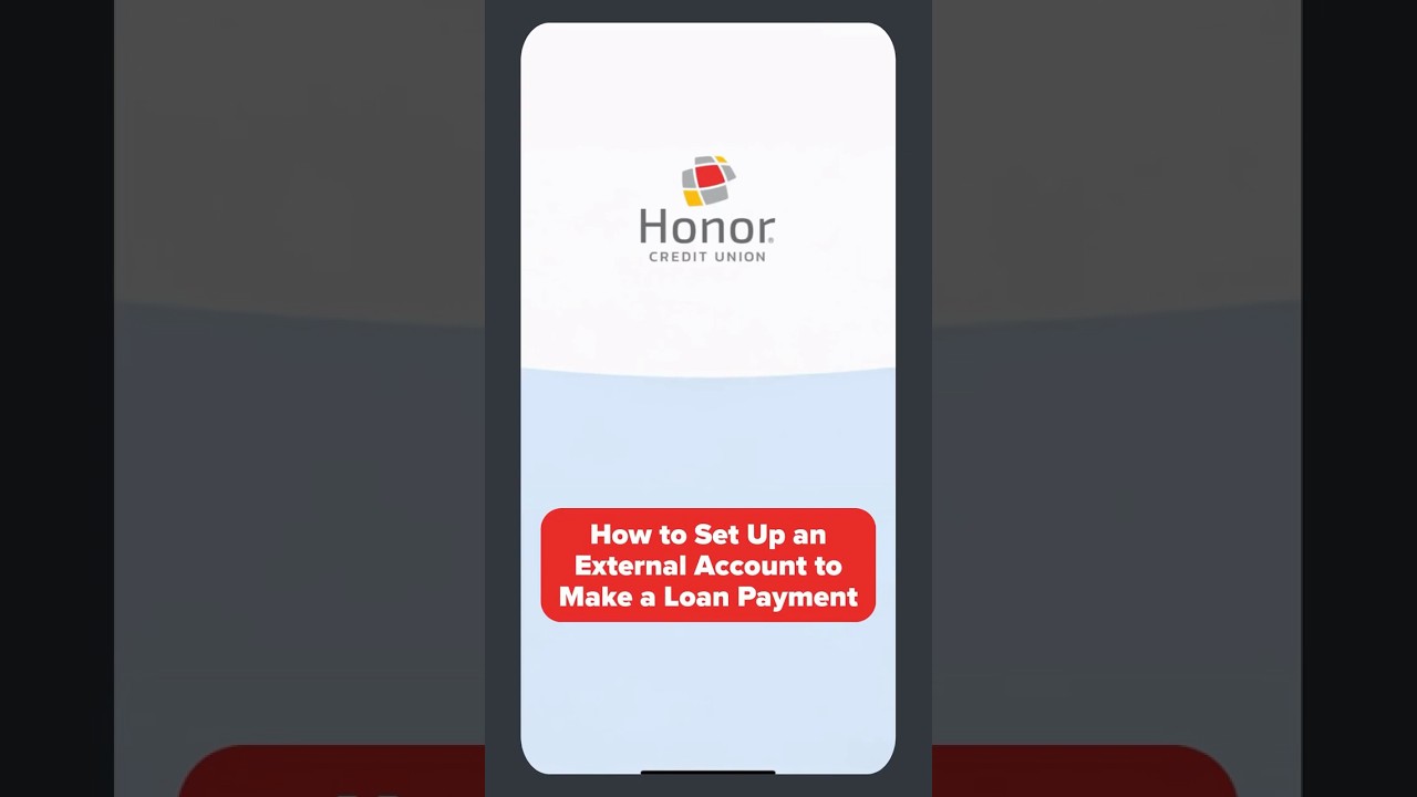 How to Make a Loan Payment to an External Account