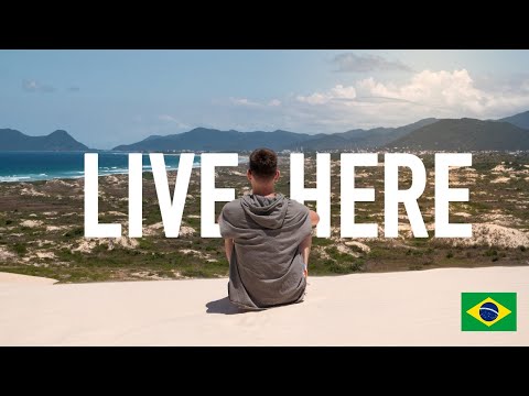 🇧🇷 A Day in Florianopolis Brazil Travel Vlog - TOP Place to Live in Brazil