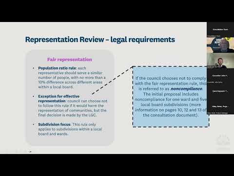 Information webinar recording: Howick and Auckland Central