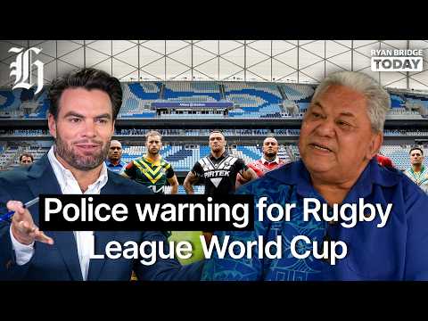 Thumbnail for 'I would have worded it differently': Police warning for Rugby League World Cup | Ryan Bridge TODAY