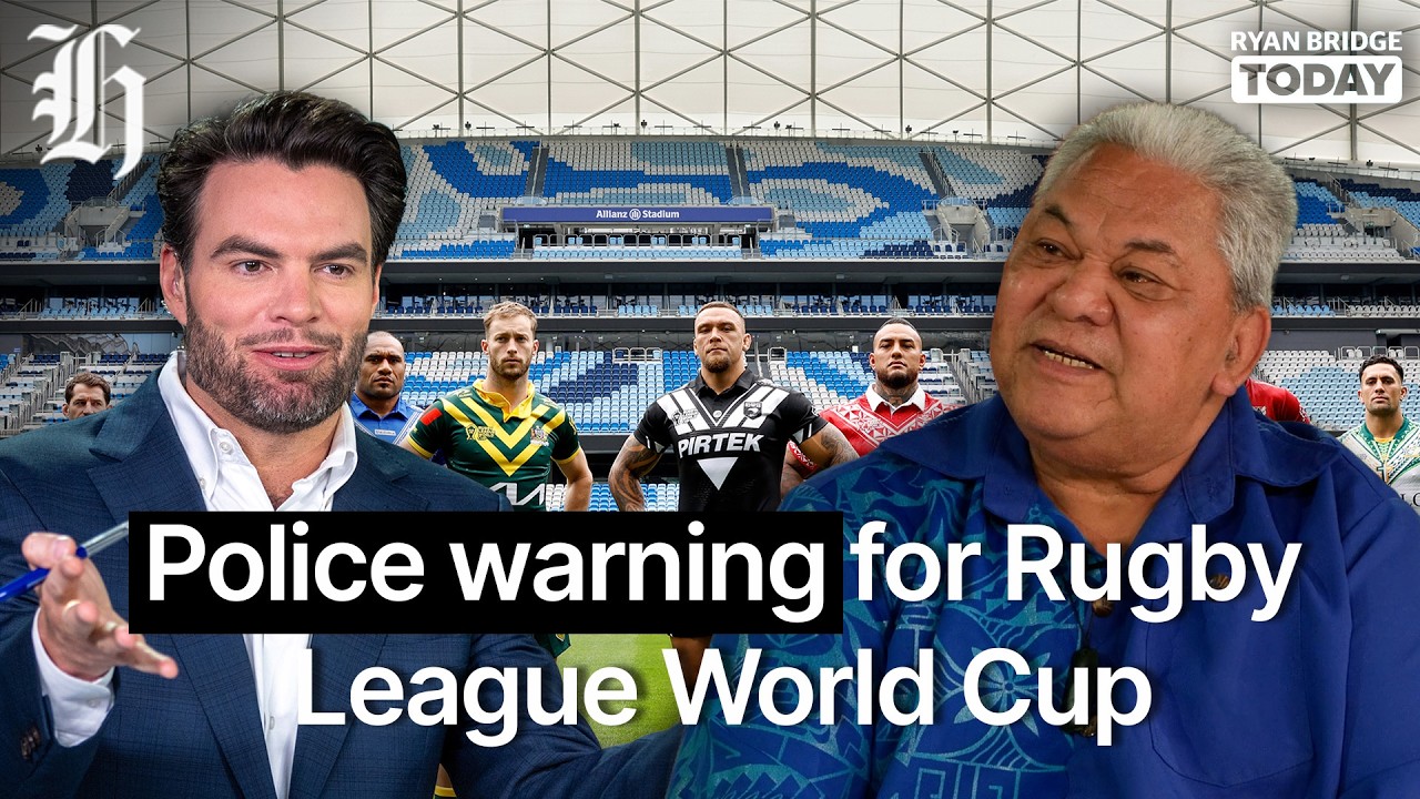 'I would have worded it differently': Police warning for Rugby League World Cup | Ryan Bridge TODAY