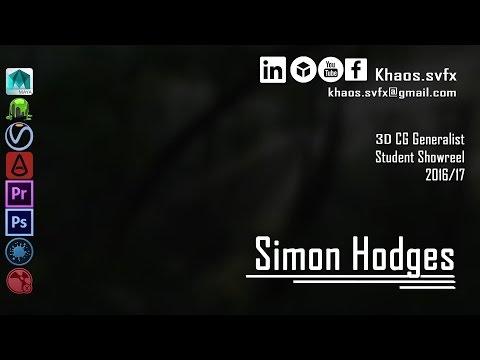 2016/17 3D CG Generalist Showreel