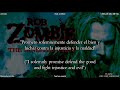ROB ZOMBIE - FEEL SO NUMB LYRICS