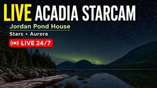 Jordan Pond, Acadia National Park Starcam - Live live webcam