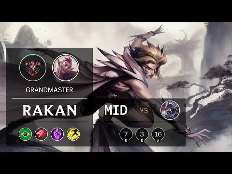 Rakan Mid vs Kassadin - BR Grandmaster Patch 9.22