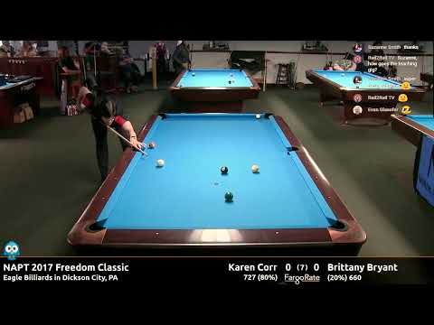 Karen Corr vs Brittany Bryant - NAPT 2017 Freedom Classic