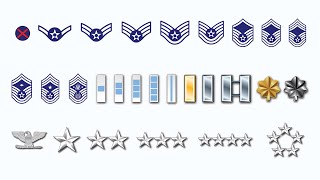 Every Rank in the US Air Force Explained (E-1 to 5-Star General)