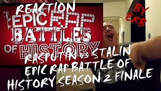 Rasputin vs Stalin. Epic Rap Battles of History Season 2 REACTION