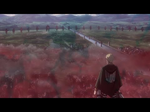 Zeke rumbling the Survey Corps | Episode 53 | no subs | Blu-ray version | 4k