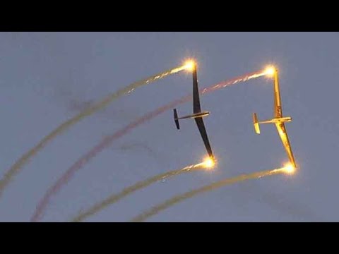 OTT19: Blanix Team   Glider Aerobatic Night Show