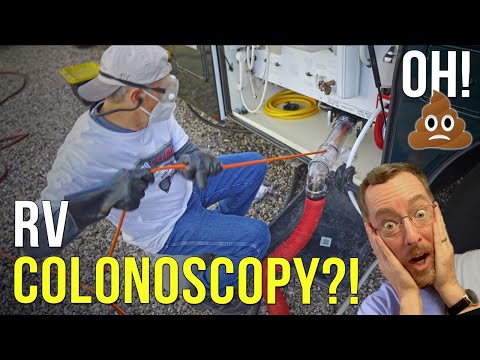 RV Holding Tank Sensor Fail! Power Washing Black & Gray Tanks & Struvite Removal.