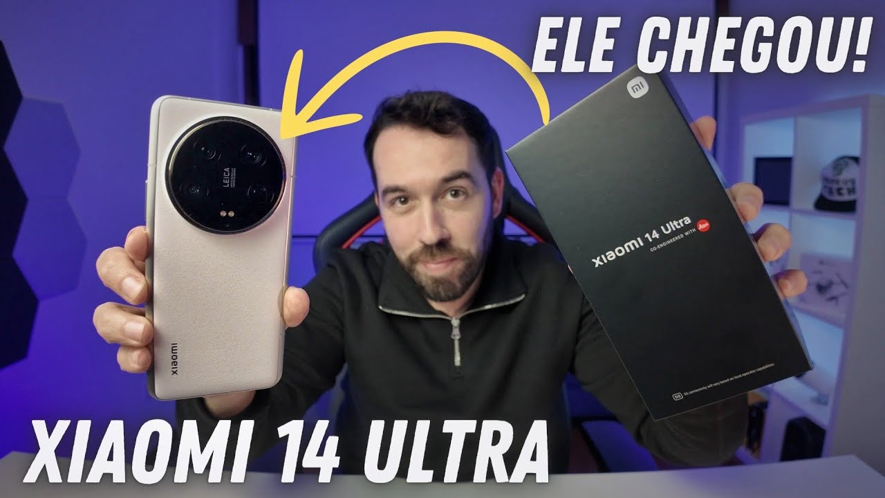 XIAOMI 14 ULTRA - Essa câmera tá ESPETACULAR