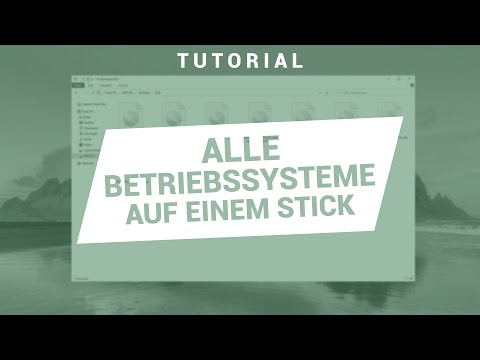 Mehrere Betriebssysteme auf einem USB-Stick