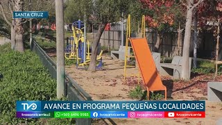Minvu O’Higgins constata avances del Programa para Pequeñas Localidades en Apalta, Santa Cruz