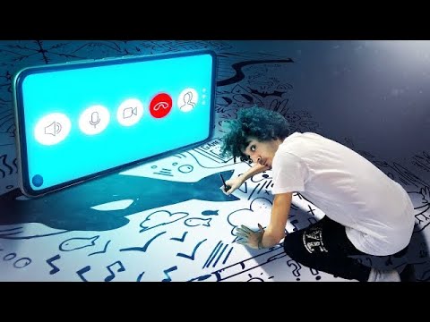 Drawing during the longest VIDEO CALL IN THE WORLD