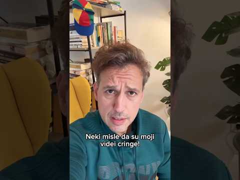 Ljudi misle da je ovo cringe… Ali ja sam glumac. #gluma #comedy #glumac #sketch #tataslikovnica