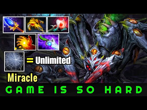 Miracle [Broodmother] vs 5K [Alchemist] Try Hard Defense Intense Game 7.22 Dota 2