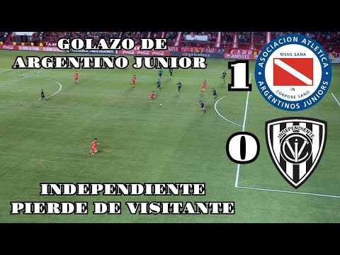 ARGENTINO JUNIOR 1 VS INDEPENDIENTE DEL VALLE 0 - EL EQUIPO SANGOLQUILEÑO PIERDE DE VISITA #like