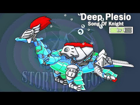 Dino Robot Battle Arena: Deep Plesio (Song Of Knight) | Eftsei Gaming