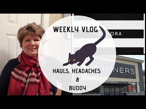 WEEKLY VLOG 2018 WEEK #44 | WINNERS & SEPHORA HAULS | Cathy's Life