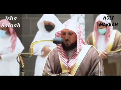 Isha Salaah Sheikh Maher Al Muaiqly | 15th Rajab 1443AH | Holy Makkah