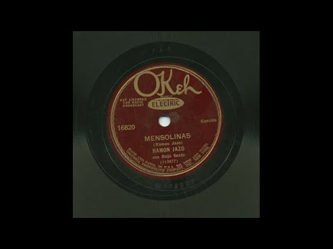 Ramón Jazo - Mensolinas - Okeh 16820