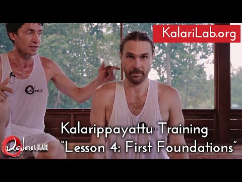 Online Kalaripayattu Training by KalariLab.org - Lesson 4: First Foundations Excerpt