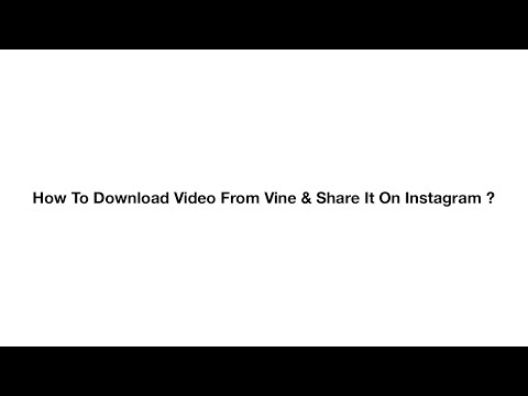 Downloader for Vine & Twitter Video