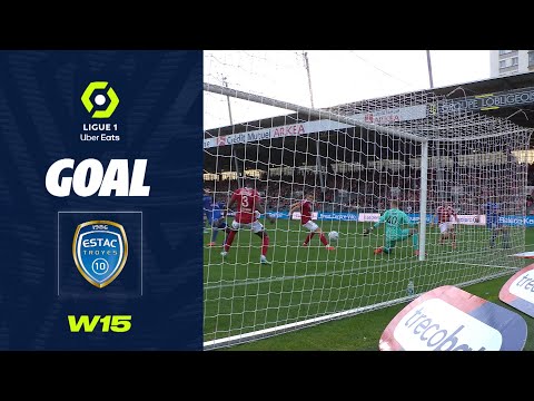 Goal Brendan CHARDONNET (60' csc - ESTAC) STADE BRESTOIS 29 - ESTAC TROYES (2-1) 22/23