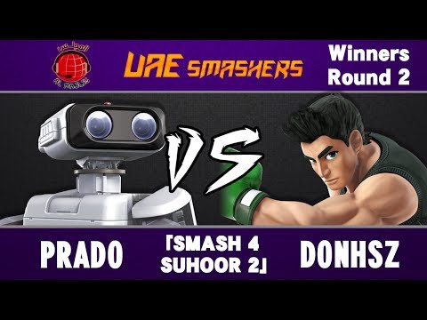 [OS] Smash 4 Suhoor 2: Prado (ROB) vs DonHSZ (Little Mac) - Singles WR2
