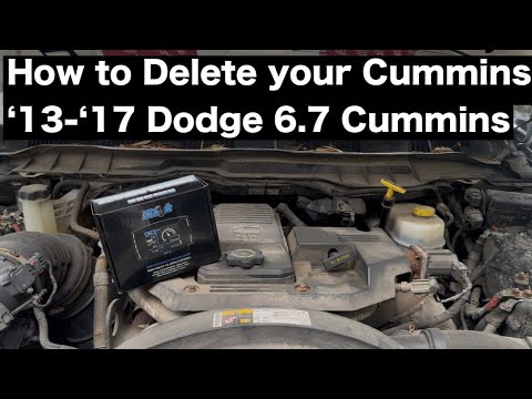 How to Delete your 2013-2017 Dodge Ram 2500-3500 6.7 Cummins with a MINI MAX V2 TUNER (EASY INSTALL)