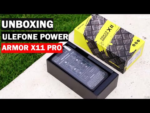 Ulefone Power Armor X11 Pro Unboxing - 8150mAh Battery Rugged Phone Under $150