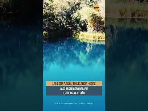 😱 Lago misterioso desafia estudos na região! #lagos #misterio #medo #natureza #viralizou