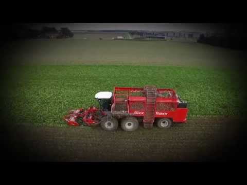 The new Holmer Exxact SixxTraxx sugar beet harvester from Cintegro (NL)