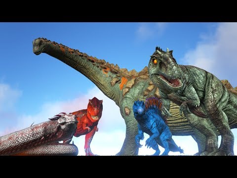 (outdated) TOP 10 Strongest Creatures in ARK! (Including Everything) || Cantex