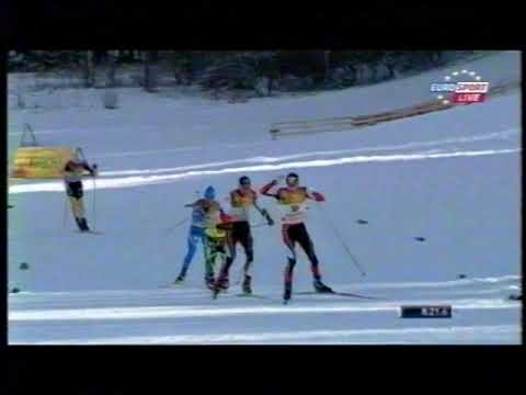 2011/12 combinata 10 km penalty race Val di Fiemme - Lamy Chappuis, Kircheisen, Kokslien