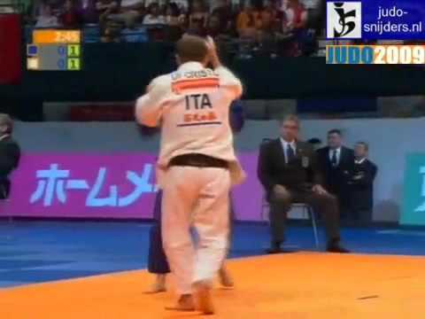JUDO 2009 World Championships: Dennis Iverson (AUS) - Giovanni Di Cristo (ITA)