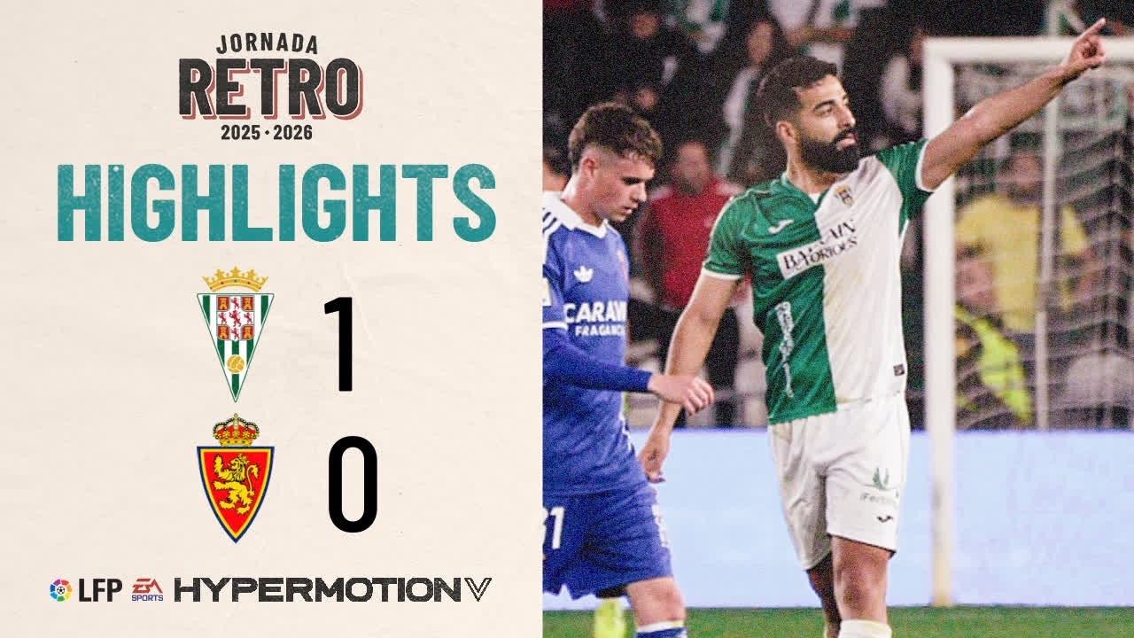 Córdoba vs Real Zaragoza Highlights