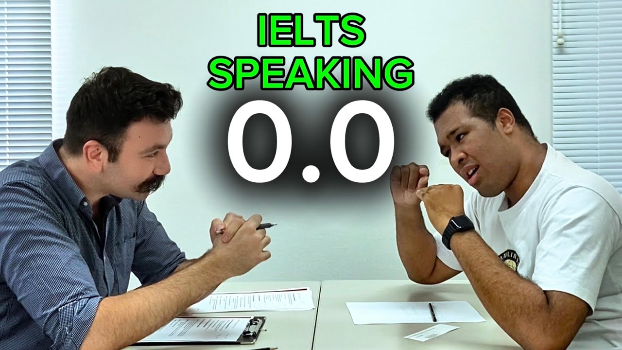 IELTS Speaking Band 0.0 | Can't Communicate Man