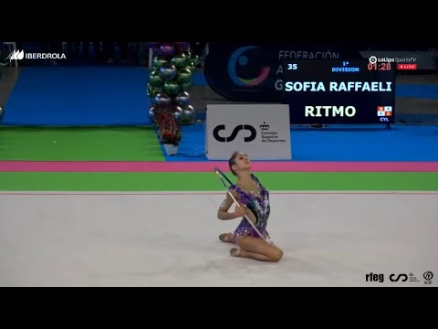 Sofia Raffaeli (ITA) Hoop– Fase Final Liga Iberdrola GR 2022