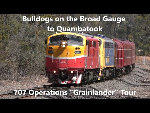 Bulldogs on the Broad Gauge to Quambatook - 6th March 2021