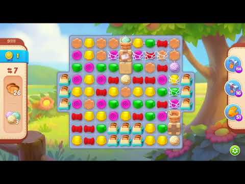 Homescapes Level 9111 - NO BOOSTERS 🏠 | SKILLGAMING ✔️